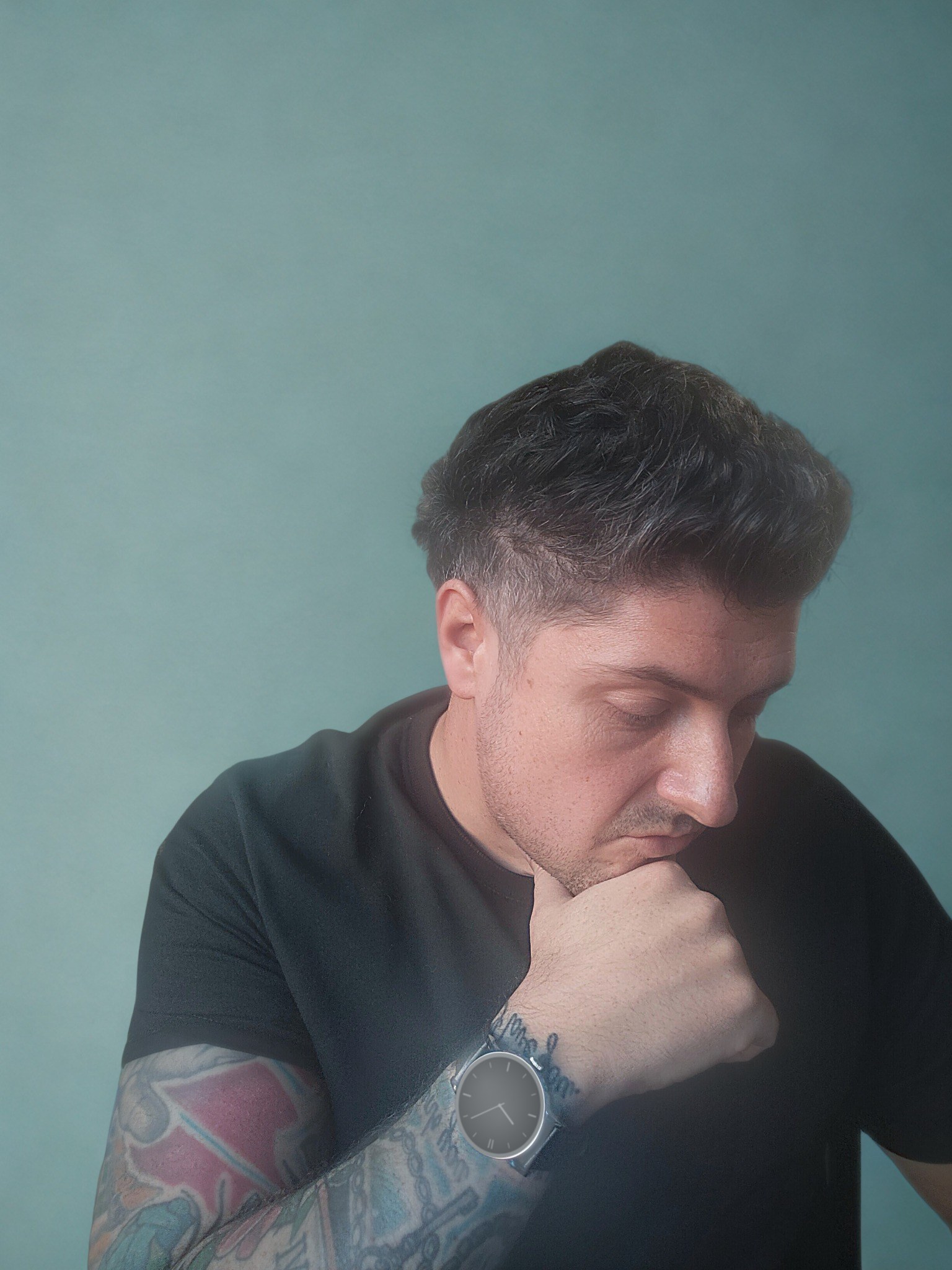 Simon Taylor, thinking quietly