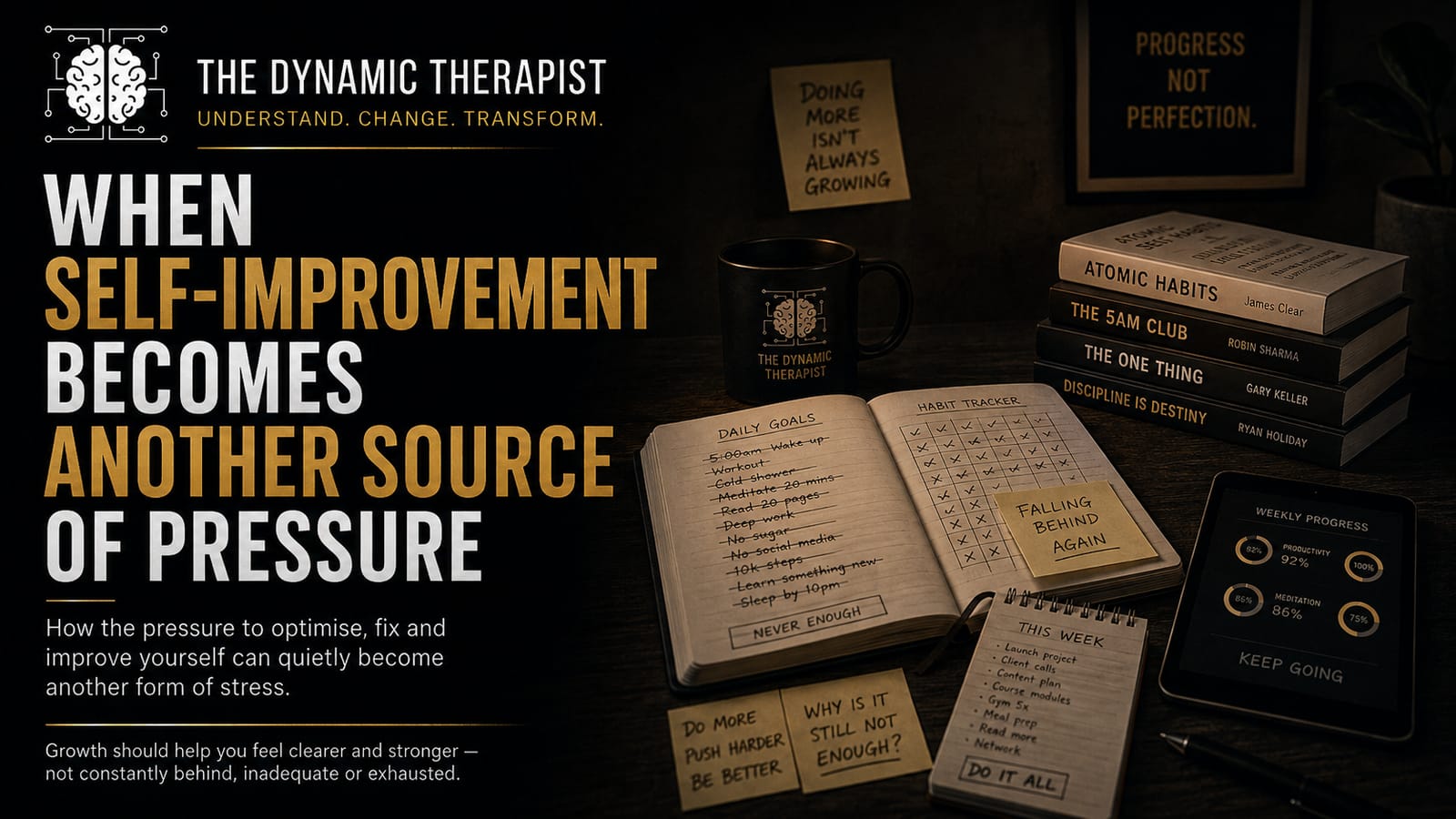 When Self-Improvement Becomes Another Source of Pressure