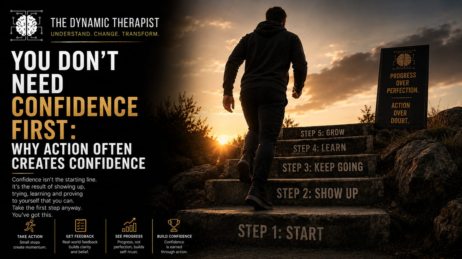 You Don’t Need Confidence First: Why Action Often Creates Confidence