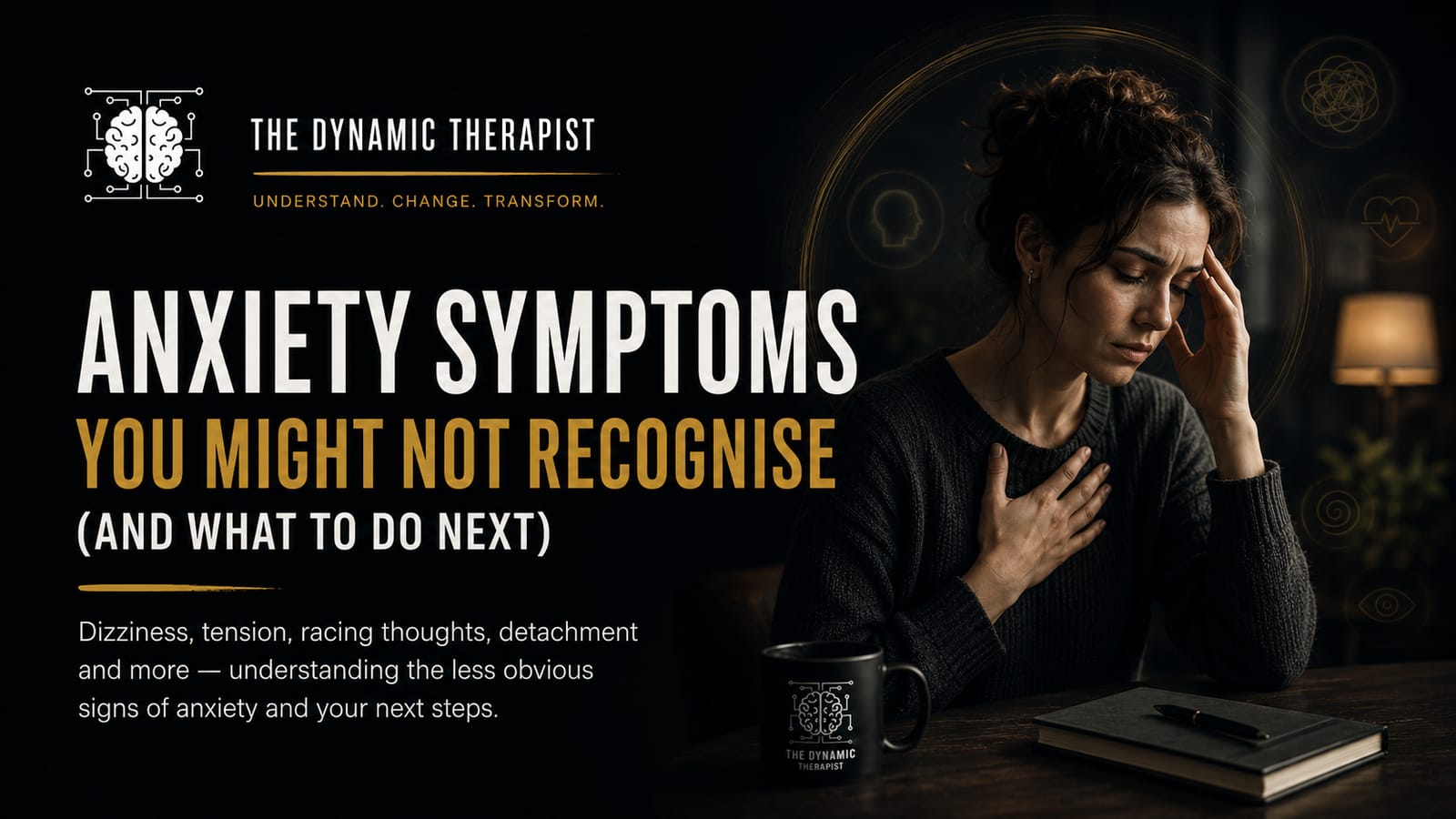 Anxiety Symptoms You Might Not Recognise (And What To Do NeXT). physical anxiety symptoms