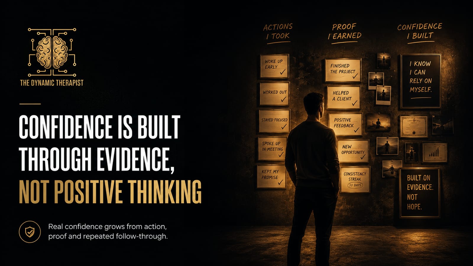 Confidence Is Built Through Evidence, Not Positive Thinking