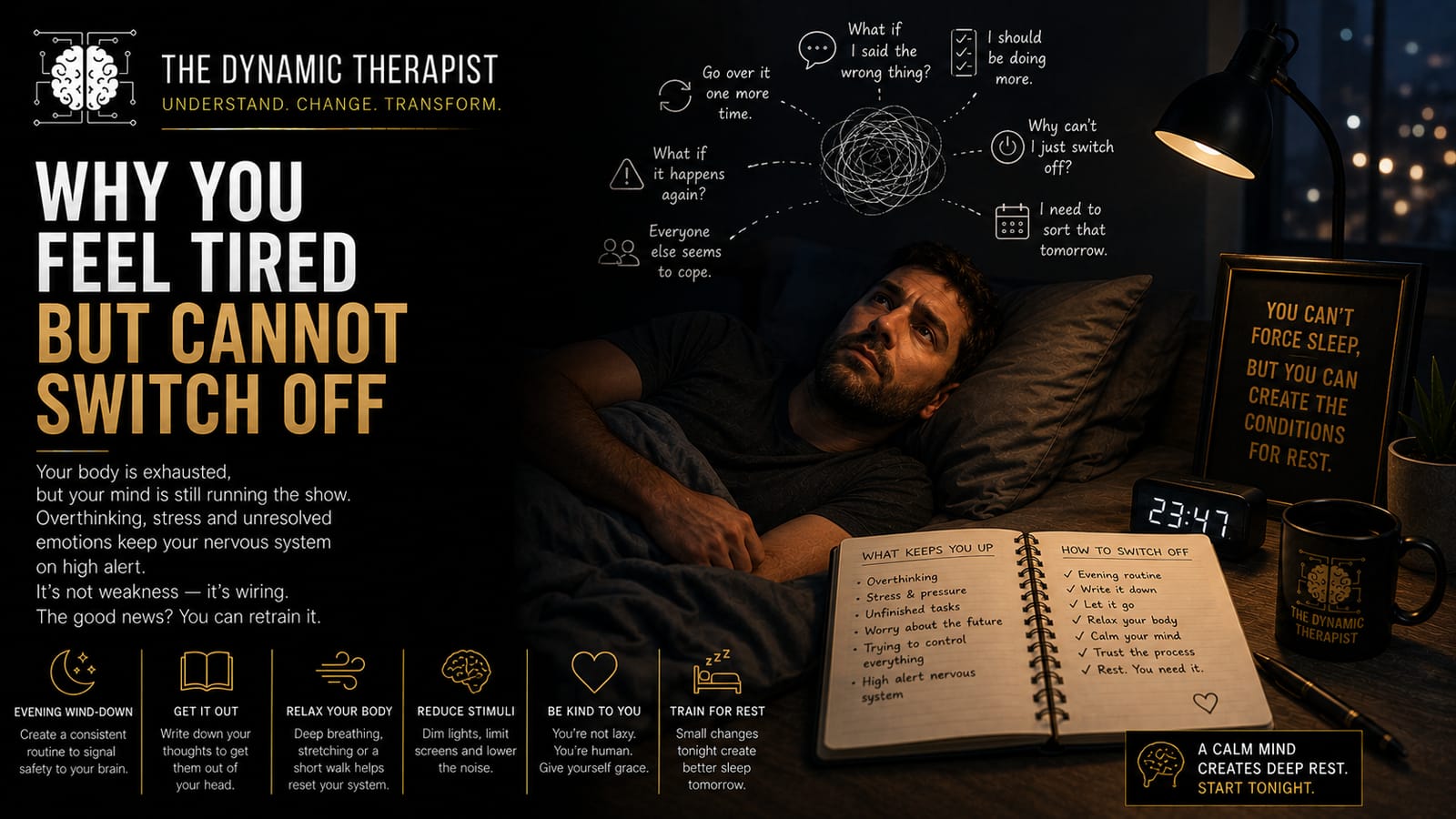 Why You Feel Tired but Cannot Switch Off