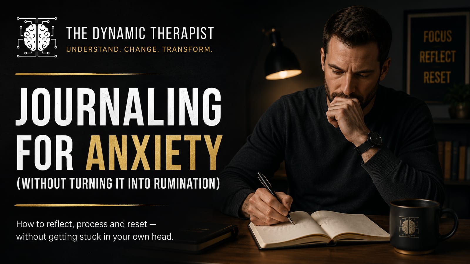 Journaling for Anxiety (Without Turning It Into Rumination)