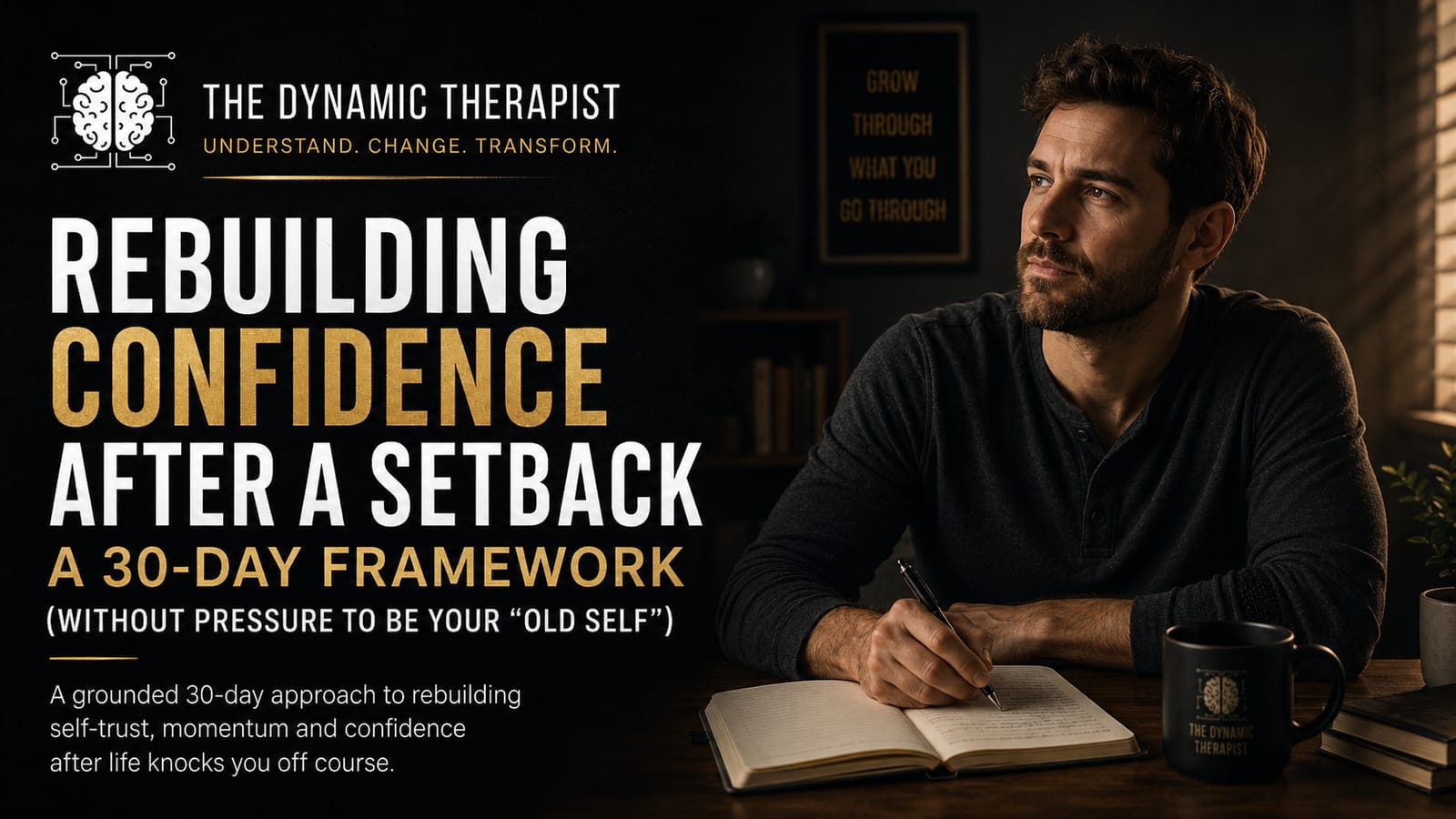 Rebuilding Confidence After a Setback: A 30-Day Framework (Without Pressure to Be Your “Old Self”)