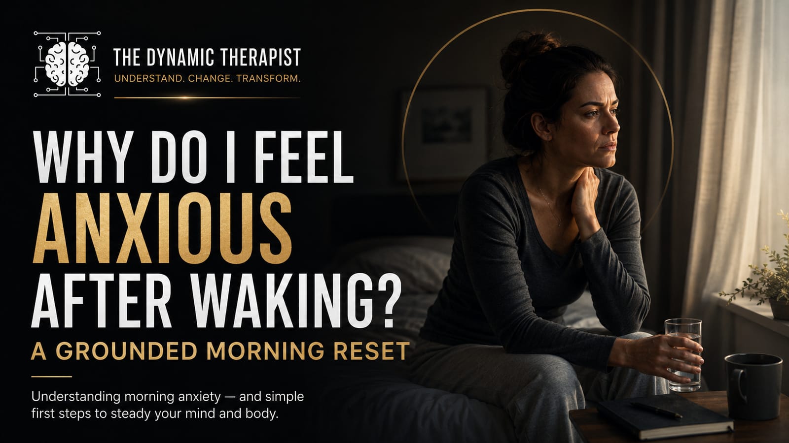 Why Do I Feel Anxious After Waking? A Grounded Morning Reset