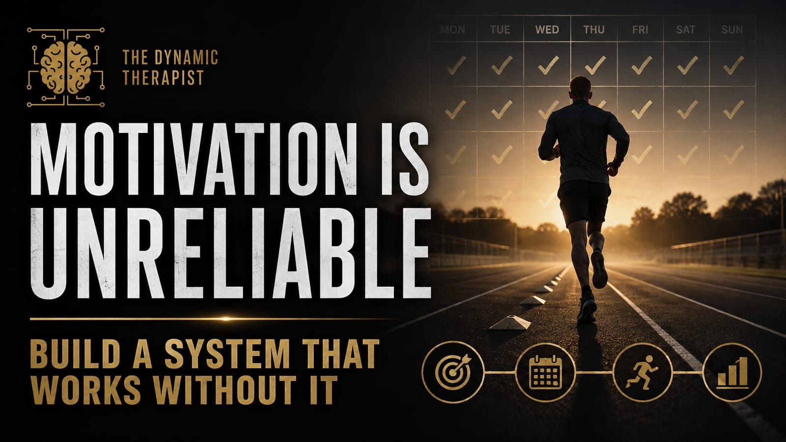 Motivation Is Unreliable: Build a System That Works Without It