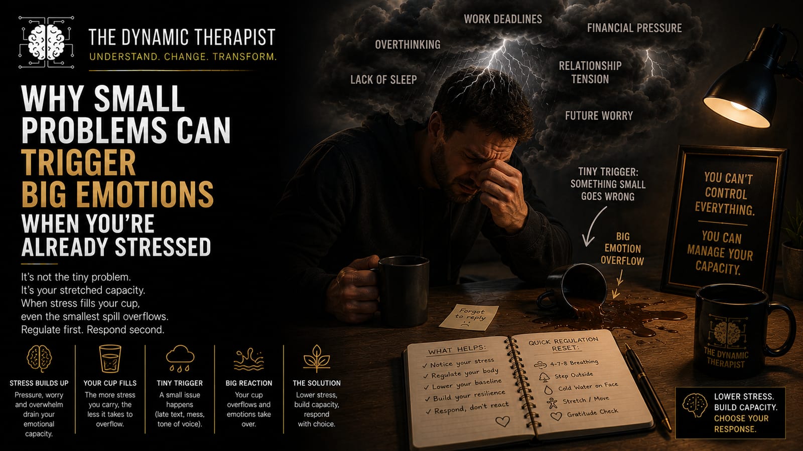 Why Small Problems Can Trigger Big Emotions When You’re Already Stressed