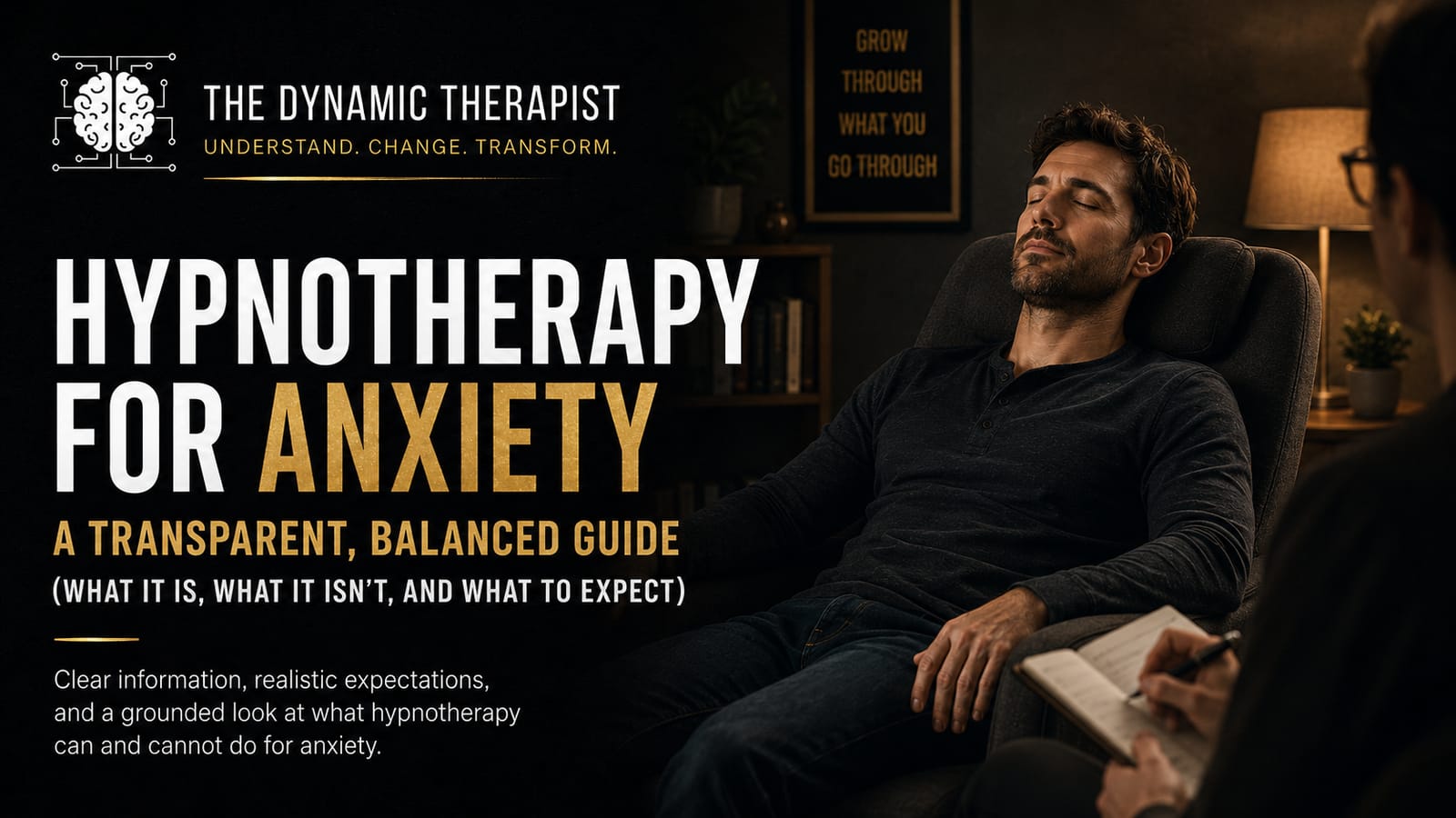 Hypnotherapy for Anxiety: A Transparent, Balanced Guide (What It Is, What It Isn’t, and What to Expect)
