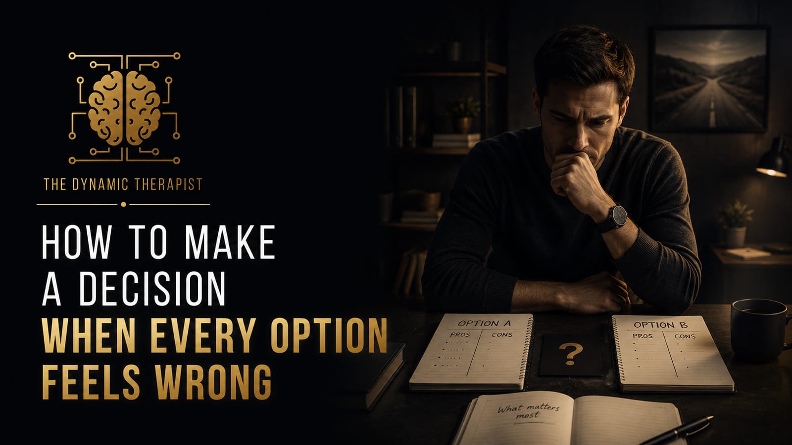 How to Make a Decision When Every Option Feels Wrong