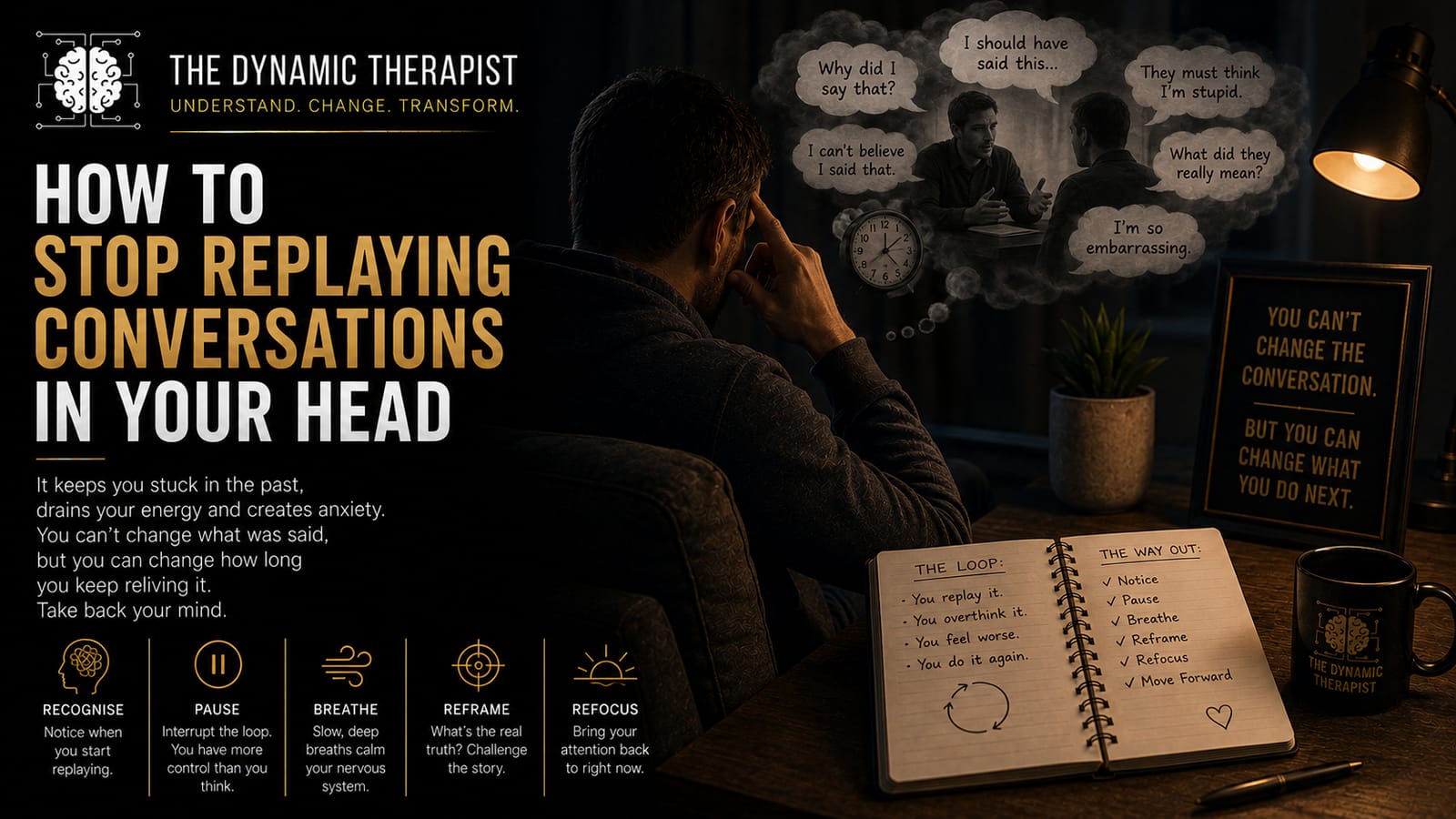 How to Stop Replaying Conversations in Your Head
