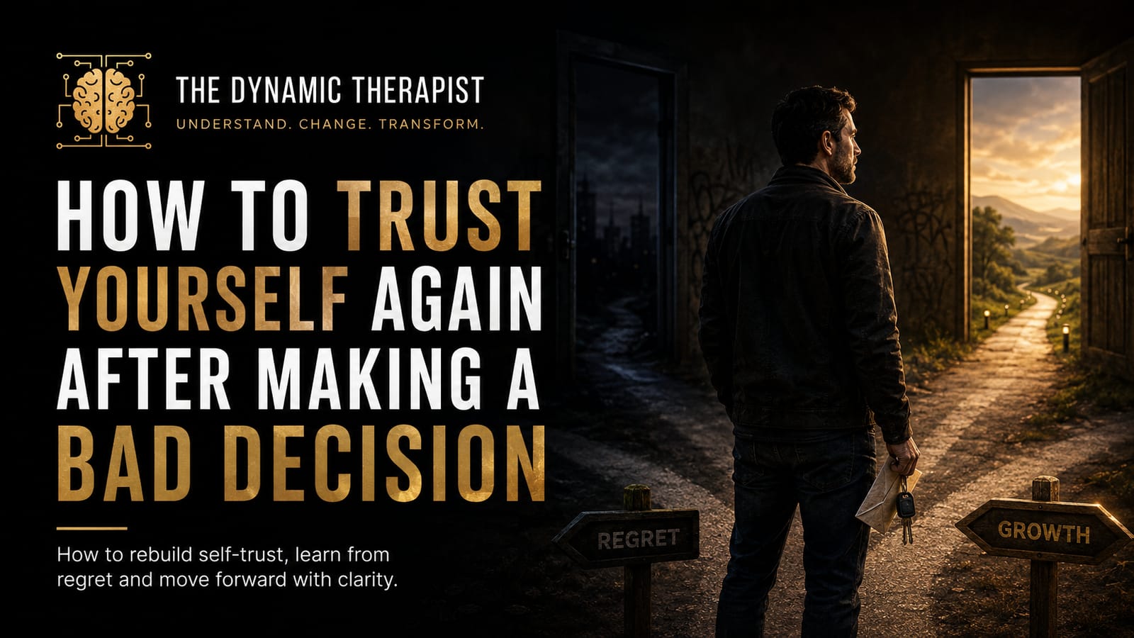 How to Trust Yourself Again After Making a Bad Decision