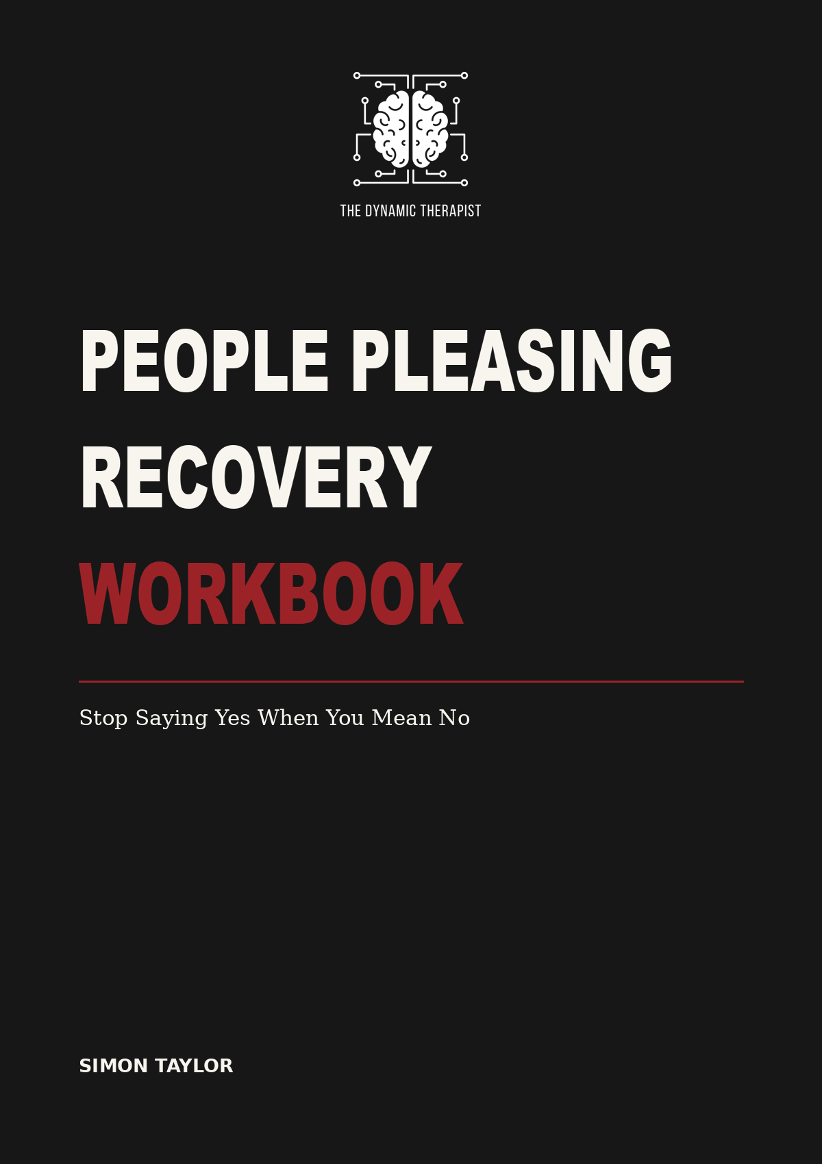 The People Pleasing Recovery Workbook cover