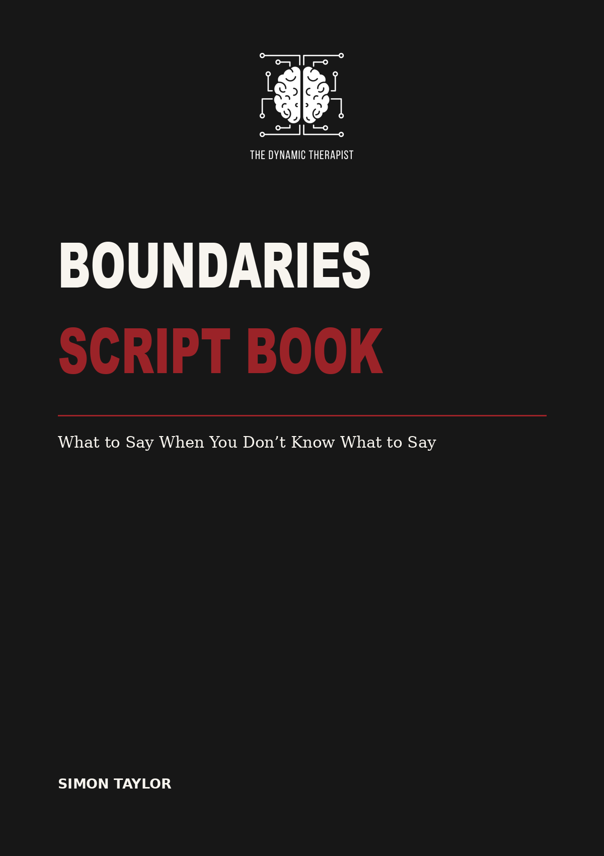 The Boundaries Script Book cover
